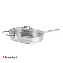 ماهیتابه تک دسته استیل لایف اسمایل در سایز های مختلف